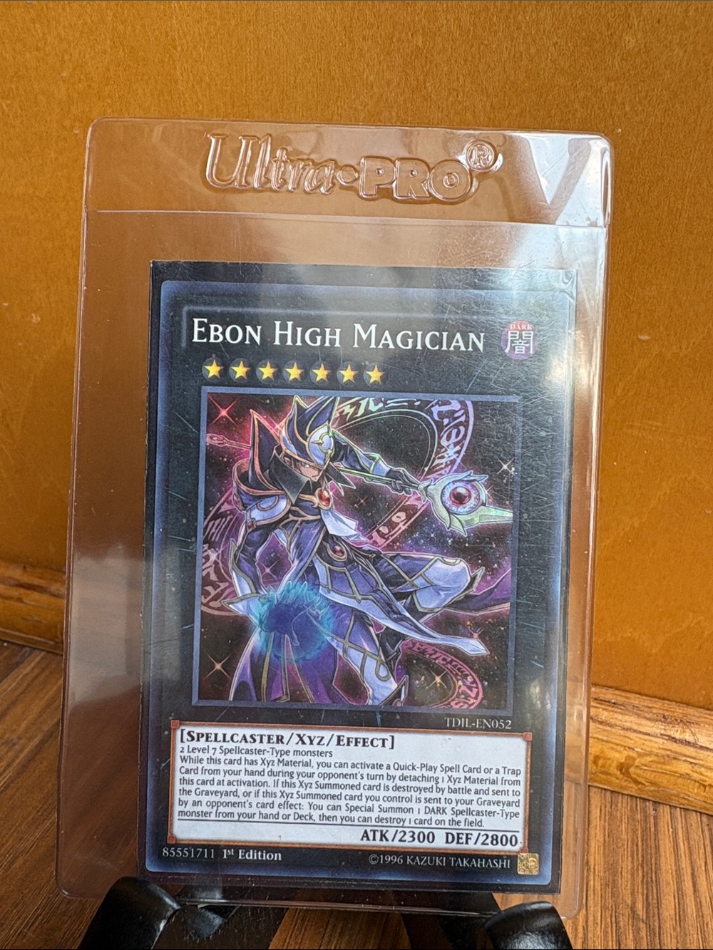 YUGIOH Ebon High Magician Trading Card -
